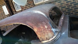 Welding a Roofskin on a 1933 Chevy  Step by Step carrestorationvideo customcarbuild classiccars [upl. by Pedrick756]