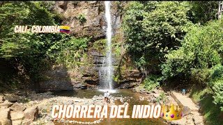 CHORRERA DEL INDIO  INCREIBLE CASCADA PARA VISITAR EN CALI 😎 DESTINOS EN CALI ➡️ AlejoVloggs [upl. by Scever]