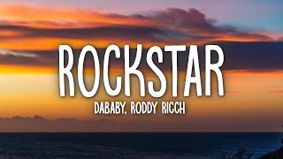 DaBaby amp Roddy Ricch  Rockstar Lyrics [upl. by Olathe]