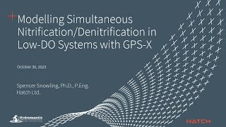 Modelling Simultaneous NitrificationDenitrification in LowDO Systems with GPSX [upl. by Fabri]