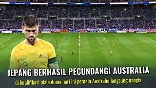 jepang berhasil pulangkan Australia dari kualifikasi piala dunia zona Asia dengan skor 20 [upl. by Button808]