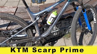 KTM Scarp Prime carbon MTB Paweł Cross Baranek rower górski do ścigania na Mazowszu [upl. by Koah]