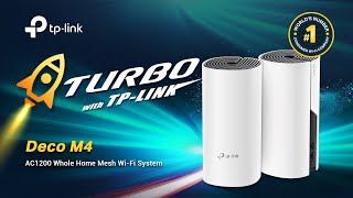 TPLink Deco M4 WiFi Speedtest with 1Gbps Internet [upl. by Verneuil]