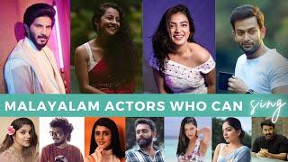 Malayalam actors singing compilation [upl. by Su]