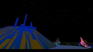 Disneyland Paris  Unfinished Frozenhyperspace mountain 4k [upl. by Terina49]