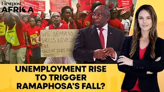 South Africa Unemployment Rate Climbs Ahead of Election Trouble For Ramaphosa  Firstpost Africa [upl. by Casandra221]