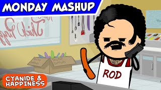 Cartoons That Will Make You Hungry  Cyanide amp Happiness Monday Mashup [upl. by Akinar]