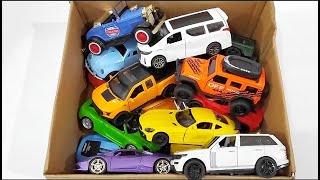 Box Full of Model Cars  Mazda Miniature toy car model Lamborghini  Review of toy cars L A3301 [upl. by Ydnic531]