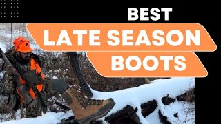 BEST LATE SEASON BOOTS [upl. by Aihppa]