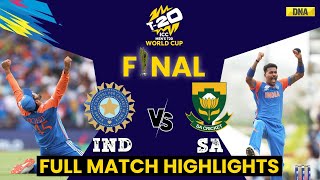 IND Vs SA Highlights Full Match Team India Become Champions I T20 World Cup 2024 Final Highlights [upl. by La Verne]