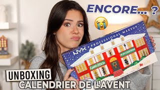 UNBOXING Calendrier de l’avent NYX 79€ [upl. by Azilanna]