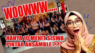 PRAKTIK BAIK BELAJAR ANSAMBLE SANGAT MUDAH DIFAHAMI SISWA praktikbaik webinar motivation viral [upl. by Bronez]