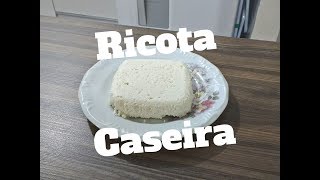 Ricota caseira fresquinha com 3 ingredientes Chef Samuca 31 [upl. by Aronle604]