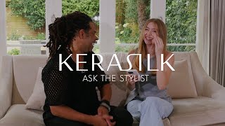 Ask the Stylist KERASILK Pro Anthony Grant talks Hair Washing Slick Backs amp Hair Damage  KERASILK [upl. by Eciral345]