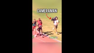 Cameraman Runs Faster Than The Athletes Again [upl. by Agni]