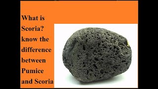 Scoria RockWhat is Scoriahow Scoria forms [upl. by Arrais986]