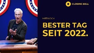 Bester Handelstag seit 2022  Rekorde auf breiter Front [upl. by Atnovart145]