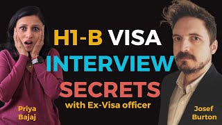 H1B Visa Interview Shocking Secrets from an ExVisa Officer [upl. by Adnalue219]