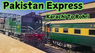 Pakistan Express Karachi To Rohri Junction [upl. by Raouf282]