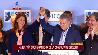 Iván Duque anuncia a Marta Lucía Ramírez como su fórmula vicepresidencial [upl. by Ahsikan]