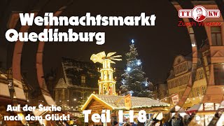 Weihnachtsmarkt in den Höfen von Quedlinburg im Harz mit Stadtrundgang 2022 Teil 118 [upl. by Shell705]