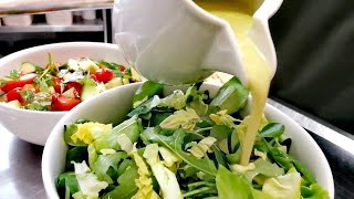 Beste Französische Salatsauce wie im Restaurant 🥬 French Dressing  Salatdressing selber machen [upl. by Ojillib]