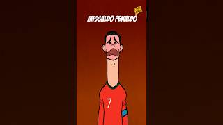 The Double Standard Ronaldo vs Messi Penalty reactions [upl. by Yeoz]