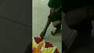 Onam 2024 pookalam onam vibe Rk Hospital kerala festival trending viral shorts shortsfeed [upl. by Haliak521]