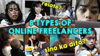 8 Types of Online Filipino Freelancers Philippines  Birthday Special Online Filipino Freelancers [upl. by Dnarud]