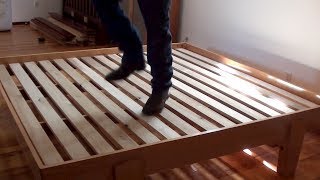 02 How To Build A Bed • Platform Bed Assembly [upl. by Nealon]