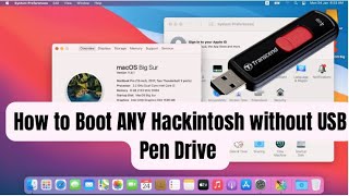 How to Boot ANY without USB PenDrive  How to Macos Boot without usb pen drive [upl. by Kloman]