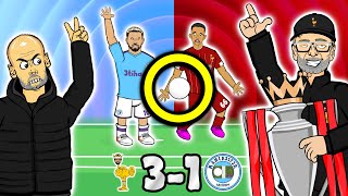 ✋31 Handball✋ Pep LOSES IT Liverpool vs Man City 2019 Goals Highlights Fabinho Trent Salah [upl. by Ttnerb]