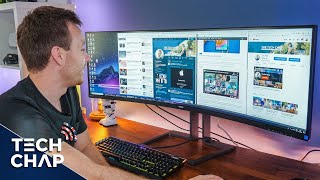 Is Super Ultrawide Too Wide Philips 499P9H Full Review  The Tech Chap [upl. by Grieve]