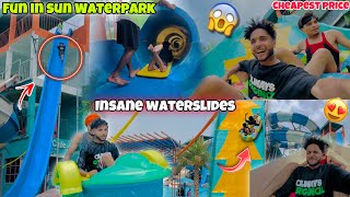 Fun In Sun Waterpark😱  Cheapest Price  INSANE WATERSLIDES Fun Gone Wrong🥺  Official Rahul [upl. by Wendi]