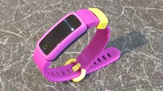 BIGGERFIVE Kids Fitness Tracker  Unboxing Setup amp Review [upl. by Teodorico876]