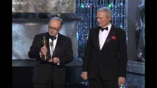 Ennio Morricone receiving an Honorary Oscar® [upl. by Olga]