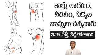 How to Reduce Leg Pain Naturally  Get Relief from Neck Pain  Muscle Cramps Manthenas Health Tips [upl. by Nmutua]