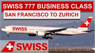 Flying SWISS BUSINESS Class Across the Atlantic [upl. by Sammy]