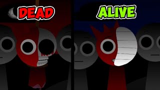 Incredibox Sprunki DEAD Versions Vs ALIVE Versions [upl. by Trembly]