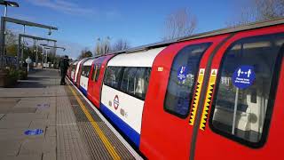 London Underground Jubilee Line Journey Kilburn to Baker Street 18 November 2020 [upl. by Adolf]