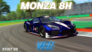 Last push before the winter break  VEC Monza 8H  Division 1  Brabham Motorsports 83 GT3 [upl. by Canica]