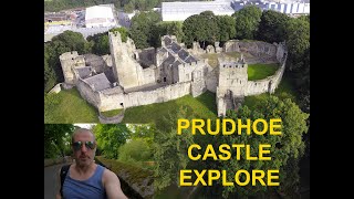 Prudhoe Castle Explore 🏴󠁧󠁢󠁥󠁮󠁧󠁿 [upl. by Culosio]