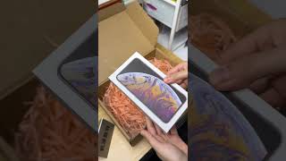 iPhone XS Max Gift Box Packing shorts [upl. by Brunhilde]