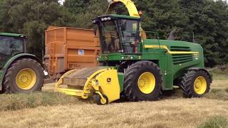 Farol Ltd  John Deere 7480i ProDrive SPFH In Action During Demonstration 13 [upl. by Nahs]