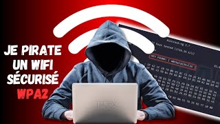 COMMENT PIRATER UN RESEAU WIFI SECURISE WPA WPA2 WPA3 [upl. by Lark]