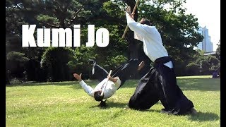 Aikido Kumi Jo 610 Basics and Variations [upl. by Hbaruas881]