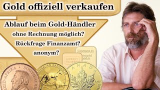 Gold offiziell verkaufen  anonym ohne Rechnung steuerfrei [upl. by Tohcnarf23]