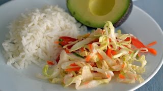 ENSALADA COLOMBIANA  Cómo Hacer Una Ensalada Colombian Sencilla  SyS [upl. by Nyladnar]