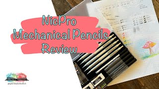 NicPro Mechanical Pencil Set Review [upl. by Naeloj]