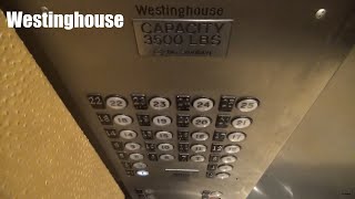 Westinghouse Low Rise Elevators at the Rivercenter Marriott in San Antonio TX [upl. by Haelat395]